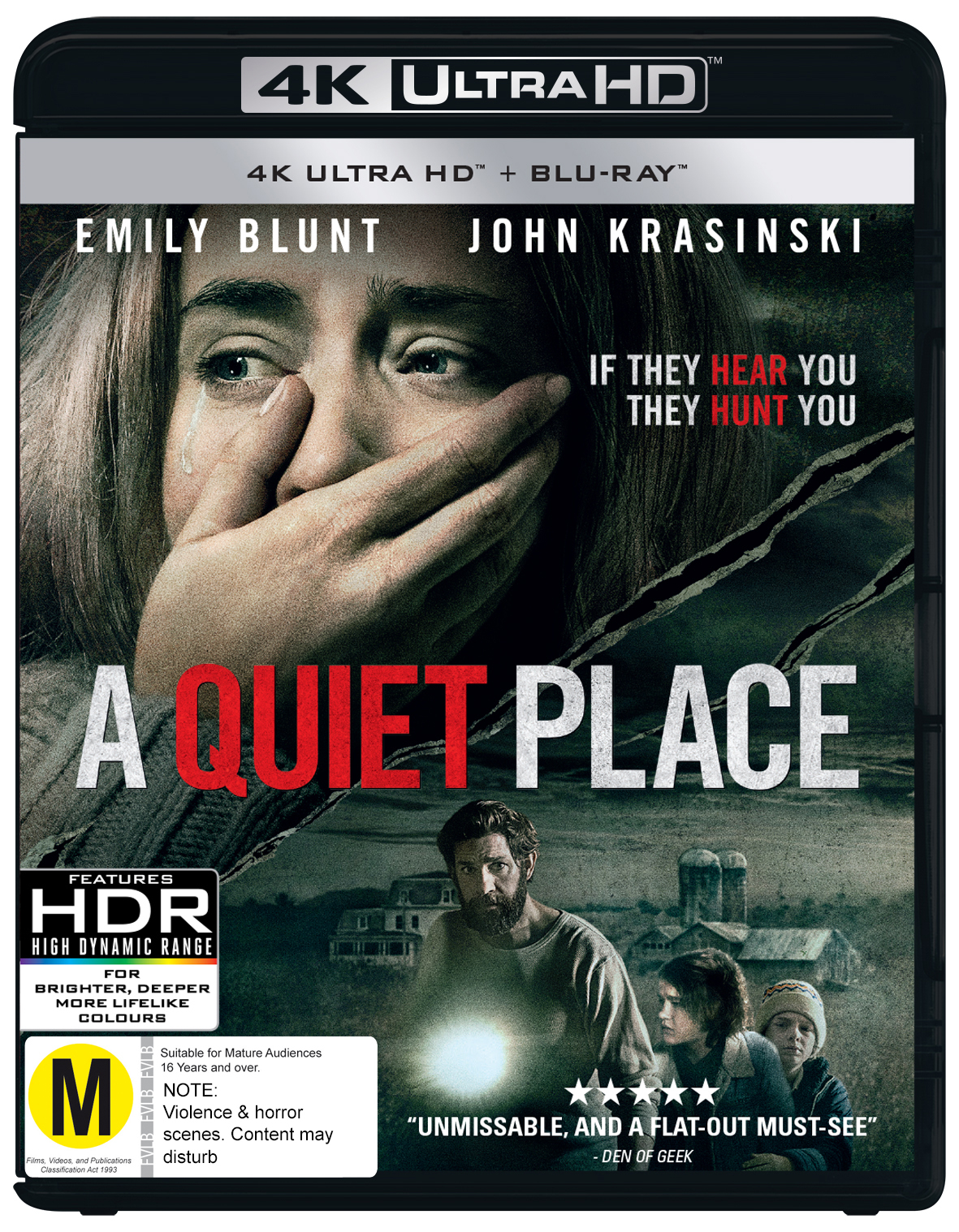 A Quiet Place on UHD Blu-ray