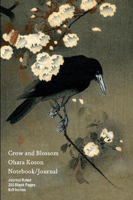 Crow and Blossom - Ohara Koson - Notebook/Journal by Buckskin Creek Journals image