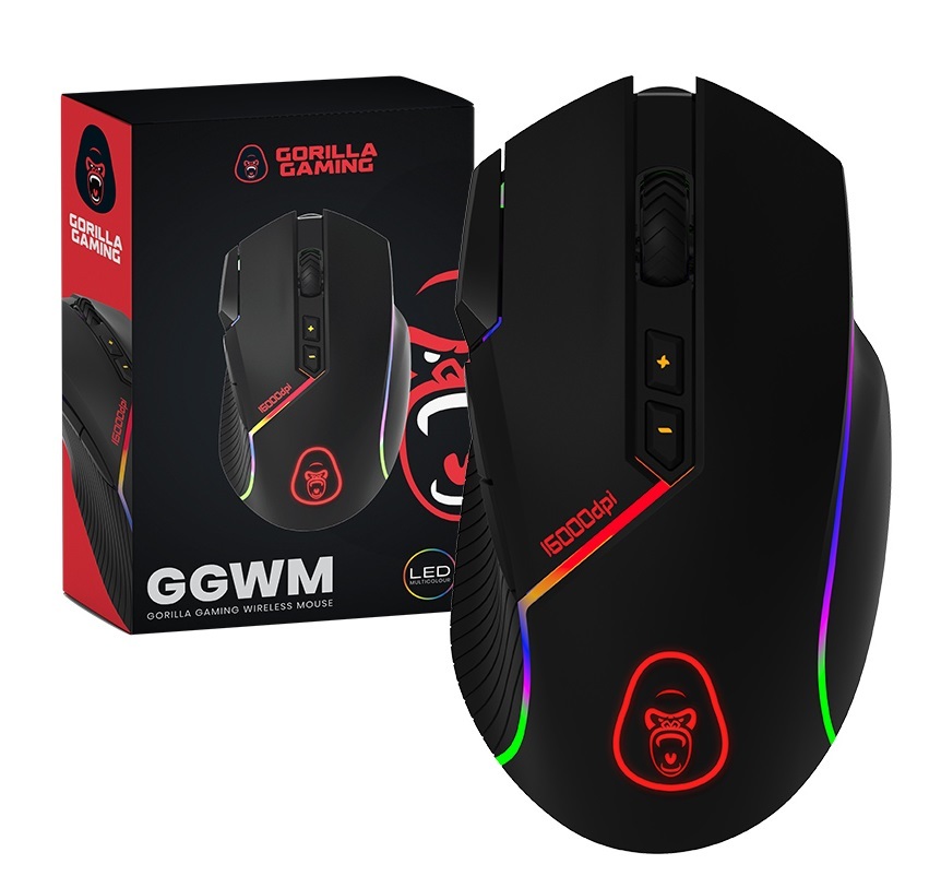 Gorilla Gaming Wireless Mouse PC InStock Buy Now at Mighty Ape NZ