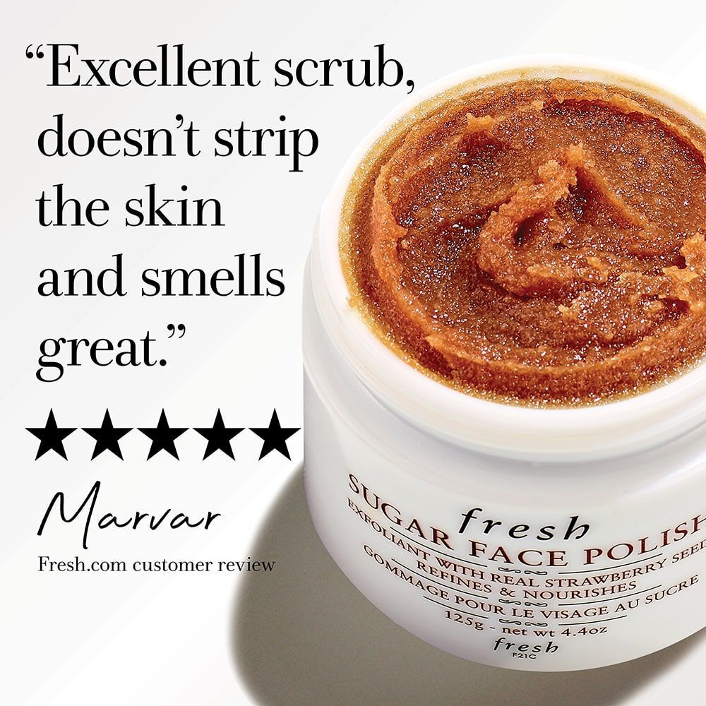 Buy Fresh Sugar Face Polish Exfoliator 125g at Mighty Ape NZ