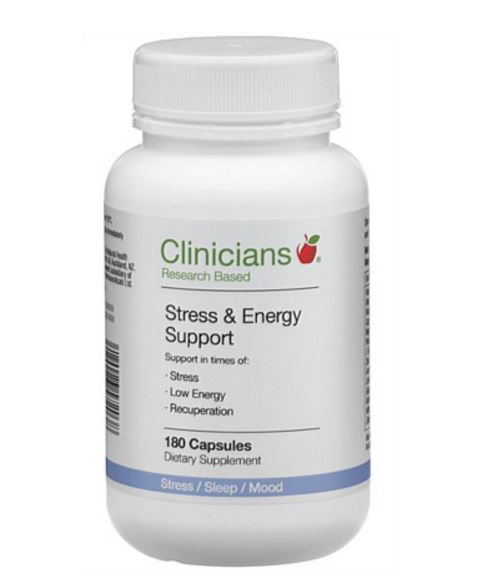 Clinicians Stress and Energy Support (180 Capsules) image