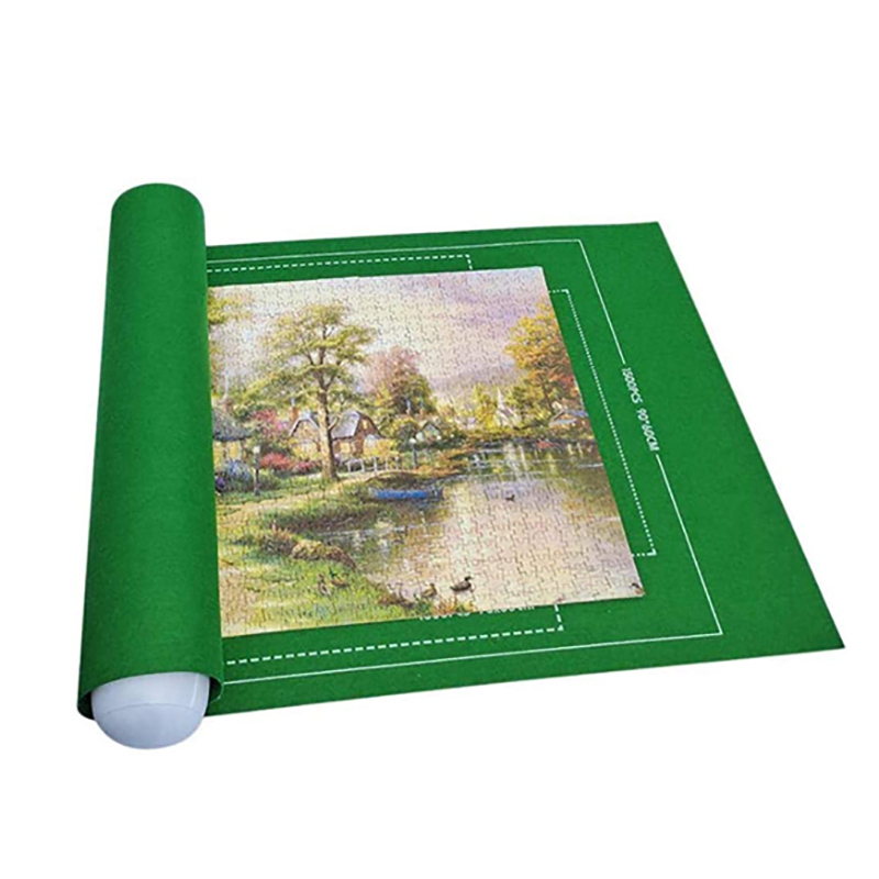 Puzzle Mat Roll for 500-1500 Pieces - Green