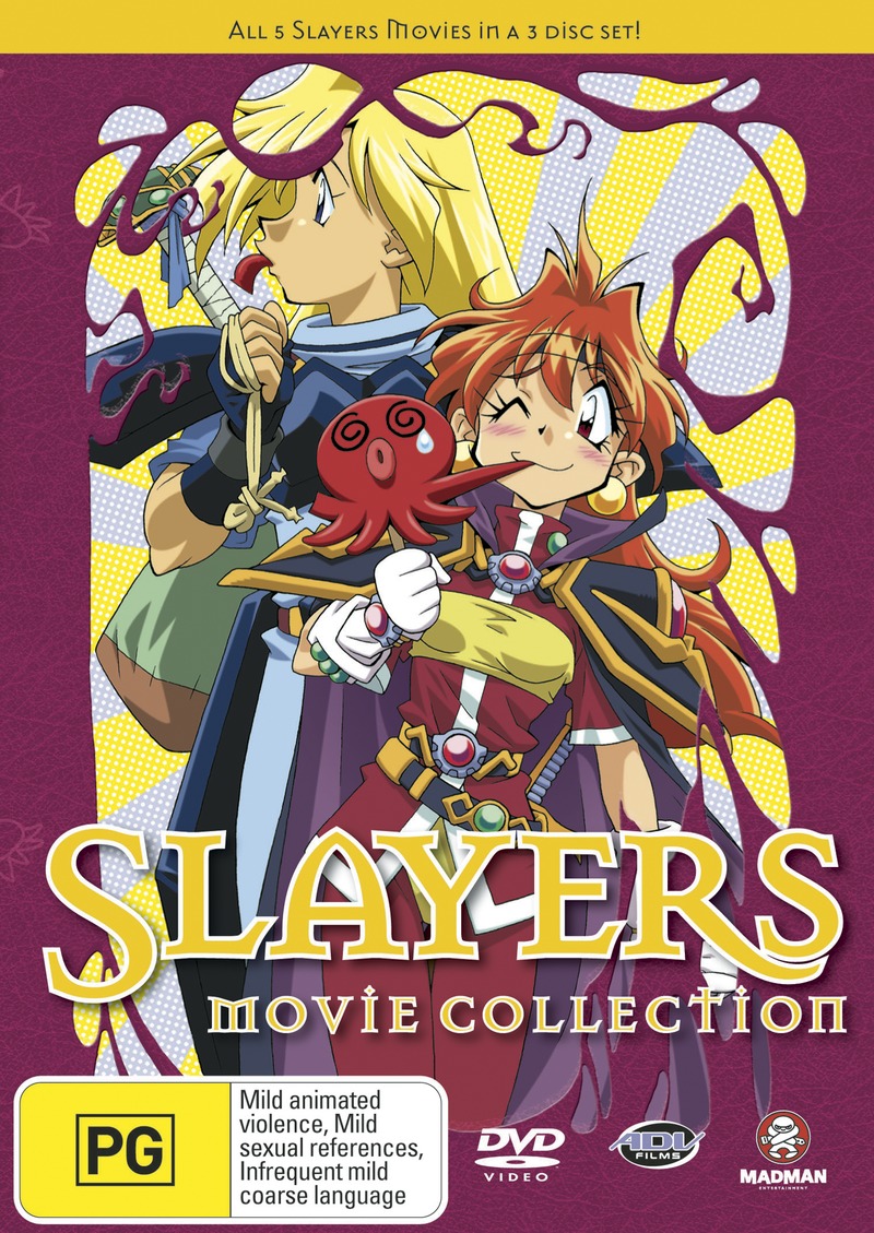 Slayers Movie Collection (3 Disc Set) image