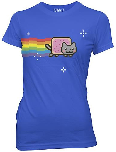 Nyan cat tshirt Clearance