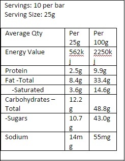 Whittaker's Fruit & Nut Block (250g) image