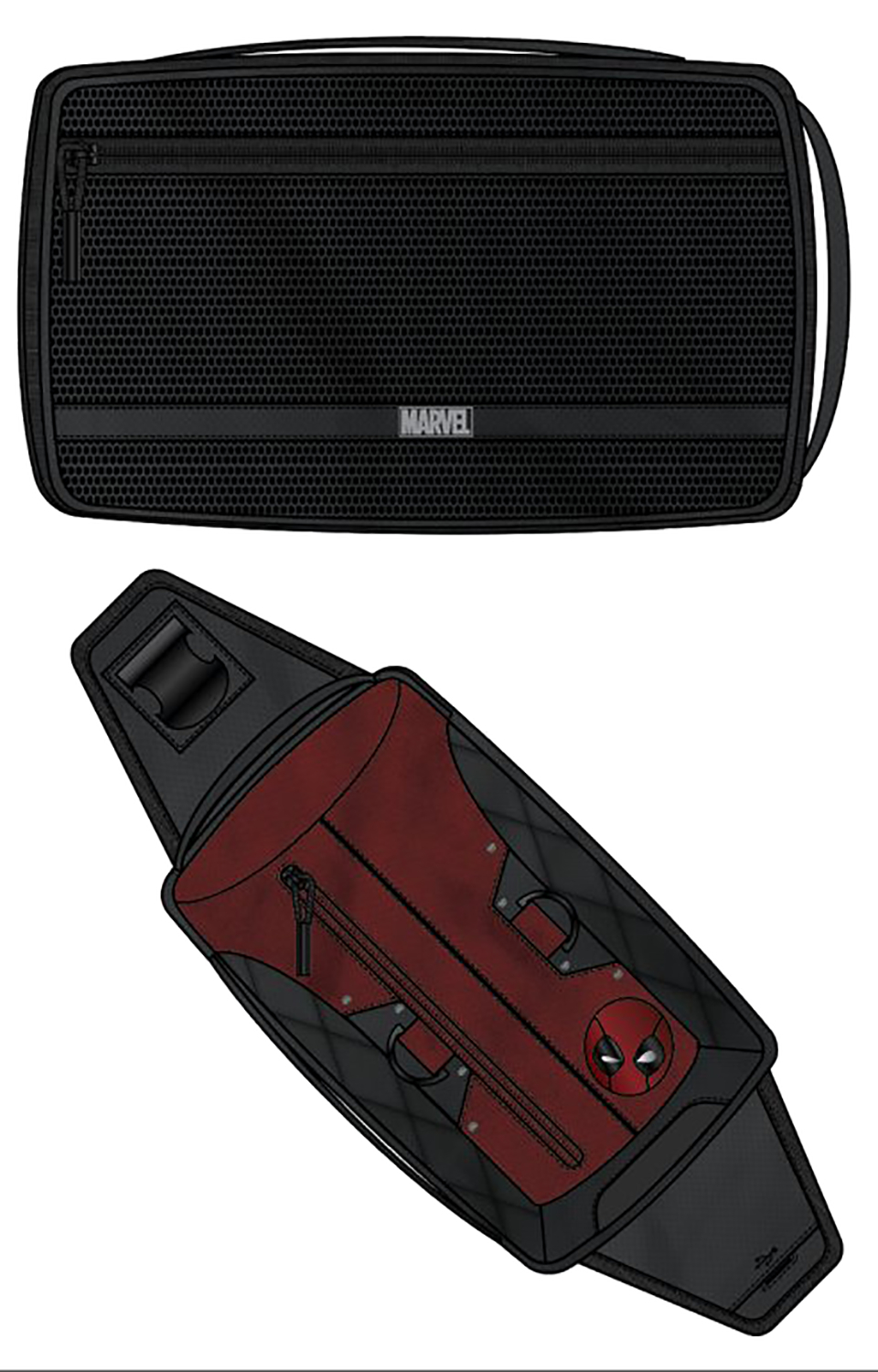 Marvel: Deadpool - Sling/Hip Pack Bag