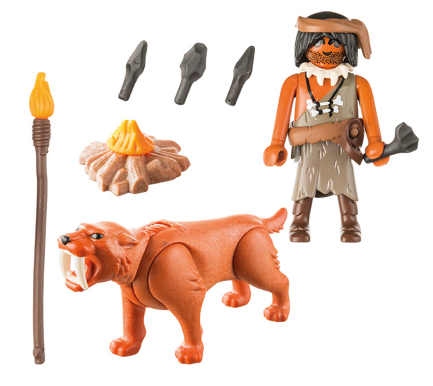 playmobil caveman set