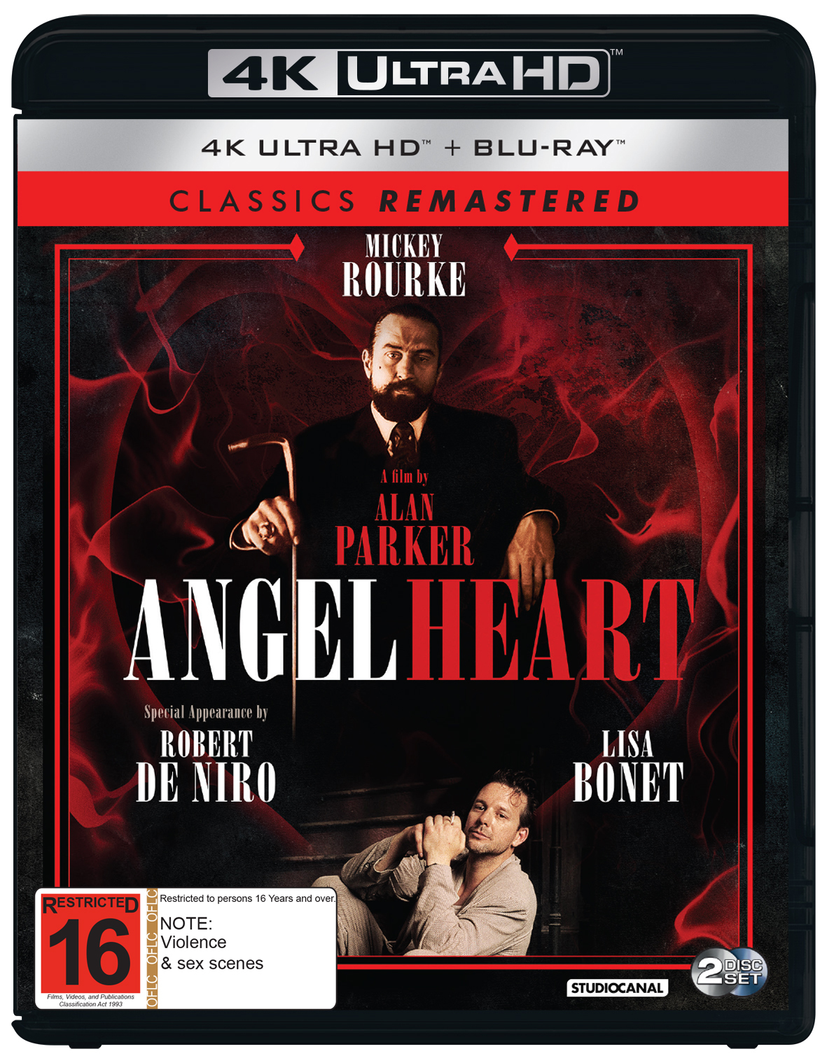 Angel Heart (2 Disc Set) on Blu-ray, UHD Blu-ray