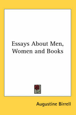 Essays About Men, Women and Books image