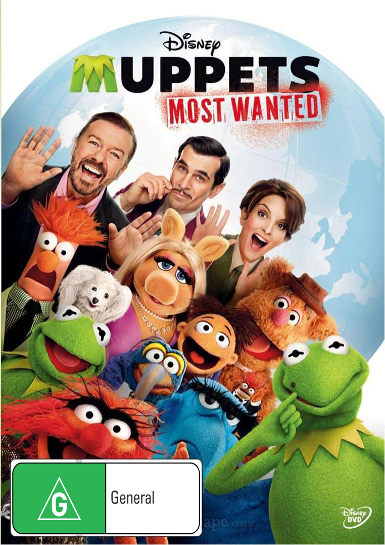 Muppets Most Wanted on DVD image