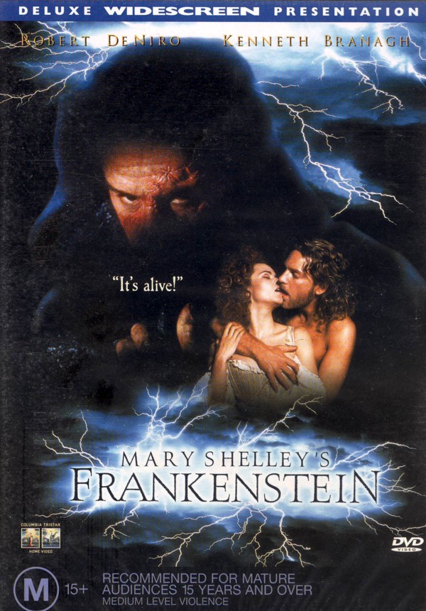 Mary Shelly's Frankenstein on DVD image