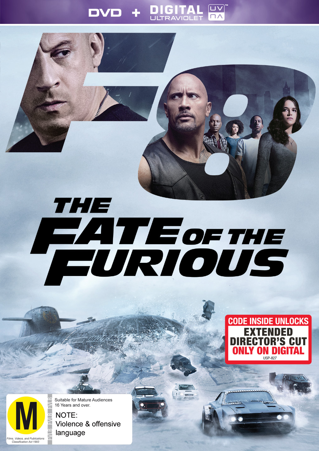 The Fate of the Furious on DVD image