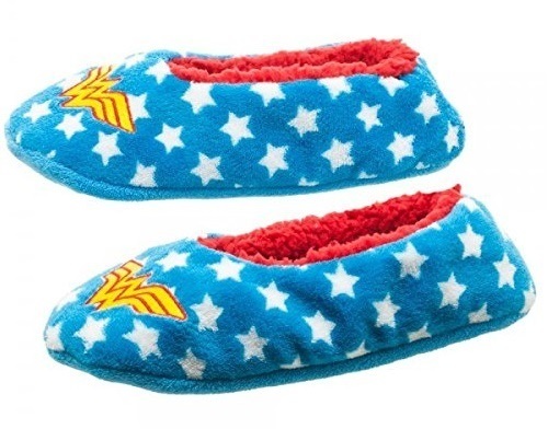 DC Comics: Wonder Woman Cozy Slipper Socks (L/XL) image