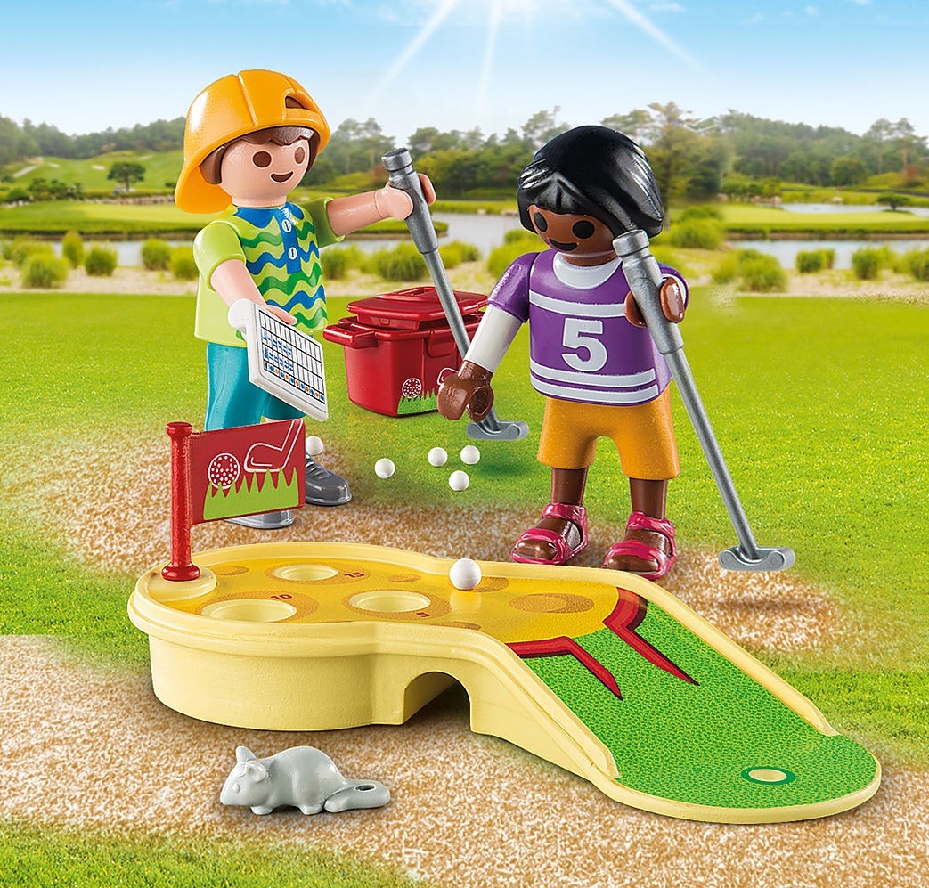 Playmobil: Special Plus - Children Minigolfing (9439) image