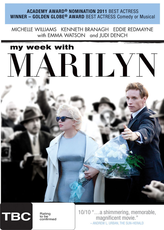 My Week With Marilyn on DVD