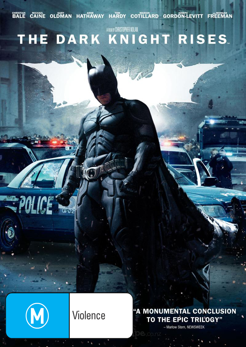 The Dark Knight Rises on DVD image