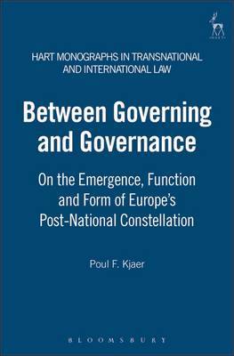 Between Governing and Governance by Poul F. Kjaer image