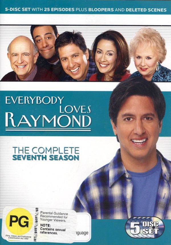 Everybody Loves Raymond - The Complete Seventh Season (5 Disc Set) on DVD image