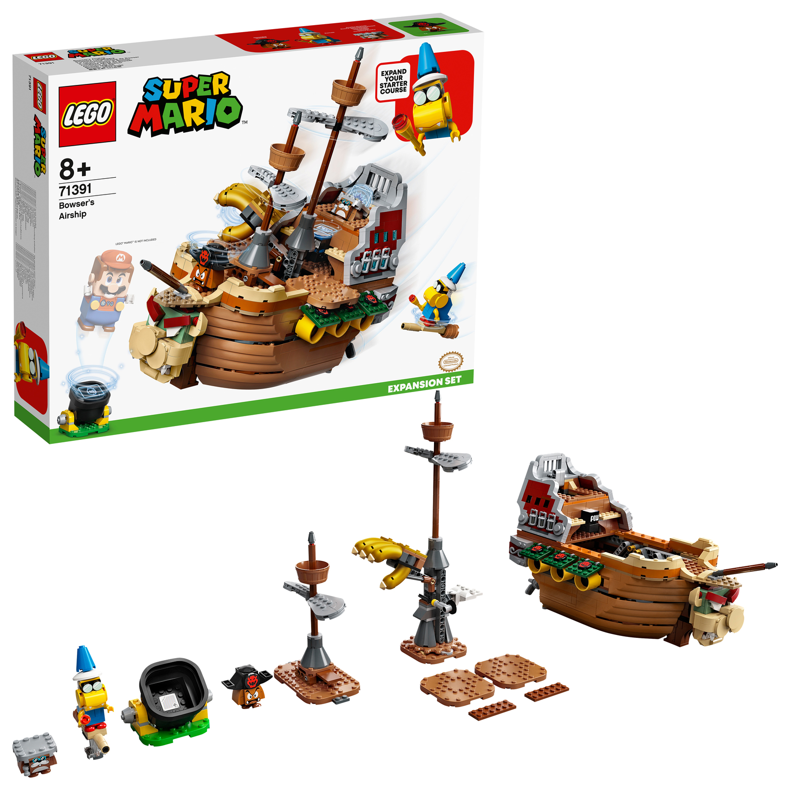 Buy LEGO Super Mario Bowser’s Airship at Mighty Ape Australia