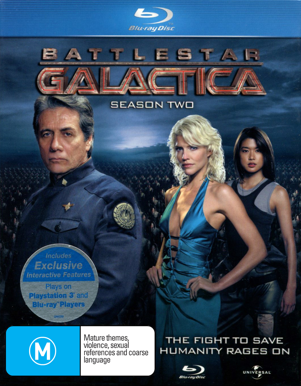 Battlestar Galactica - The Complete Second Season on Blu-ray image