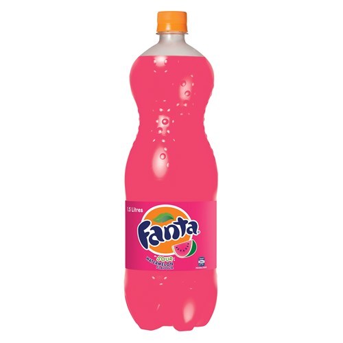 Fanta Soft Drink Sour Watermelon (1.5l X 8) at Mighty Ape NZ