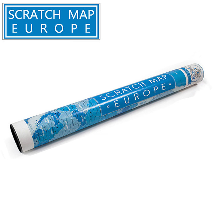 Scratch Map - Europe Edition