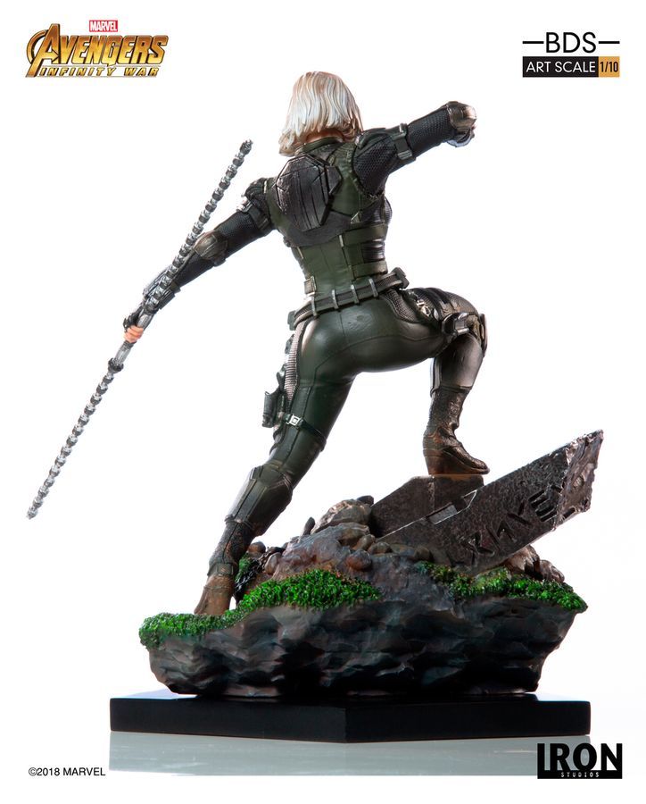 Marvel: 1/10 Black Widow - Battle Diorama Statue