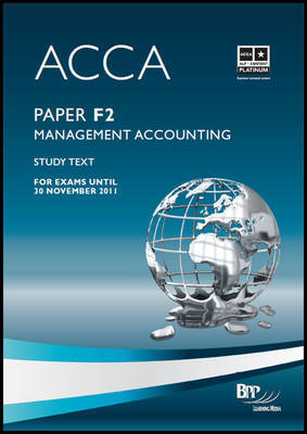 ACCA - F2 Management Accounting: Study Text on Paperback by BPP Learning Media