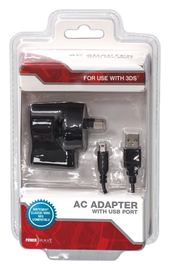 3DS AC Adaptor with USB port on 3DS