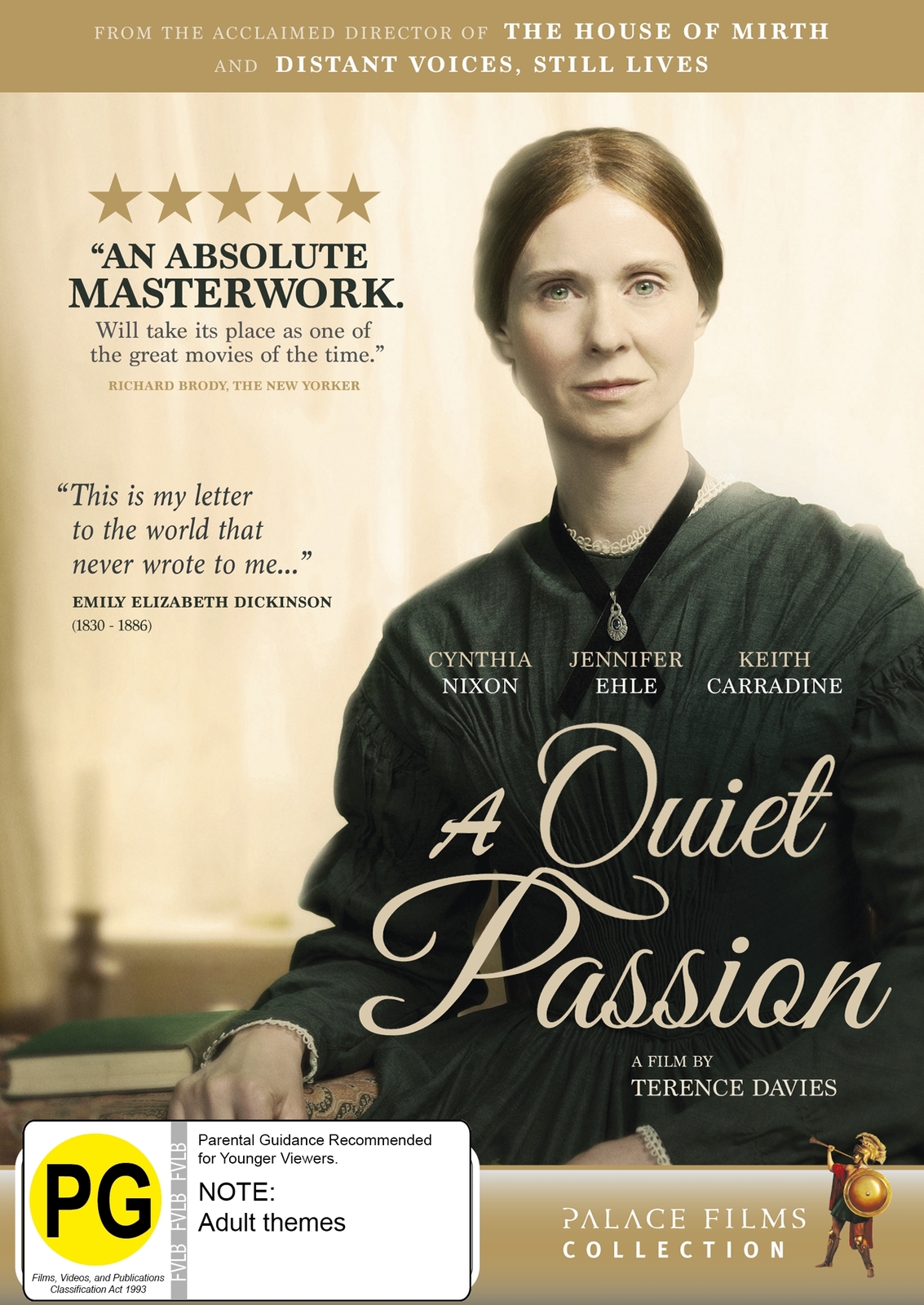 A Quiet Passion on DVD image