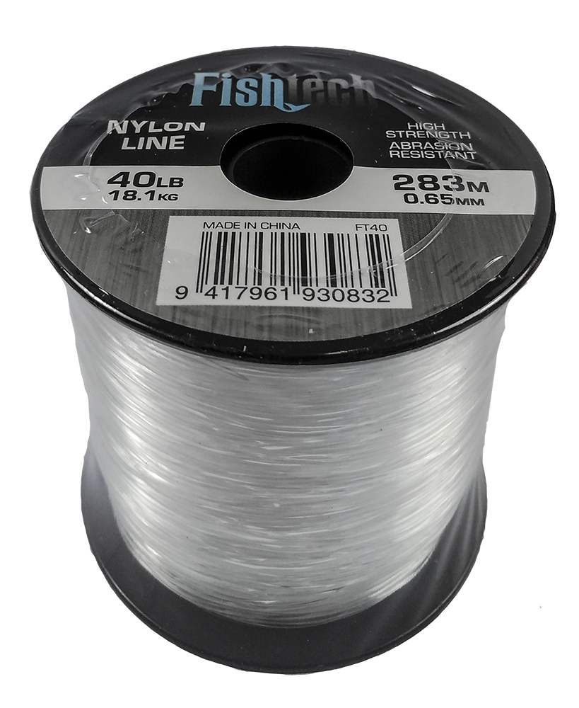 Fishtech 1/4 Pound Nylon Spool 40lb 283m image