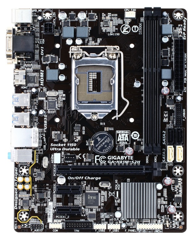Gigabyte GA-H81M-S2H Intel H81 mATX Motherboard | at Mighty Ape NZ