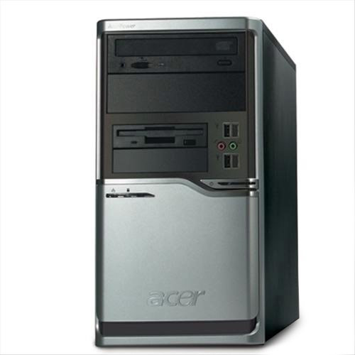 Acerpower Fh Minitower Desktop PC Intel Dual Core E2160 1GB 160GB DVDRW GBLAN XP Pro image