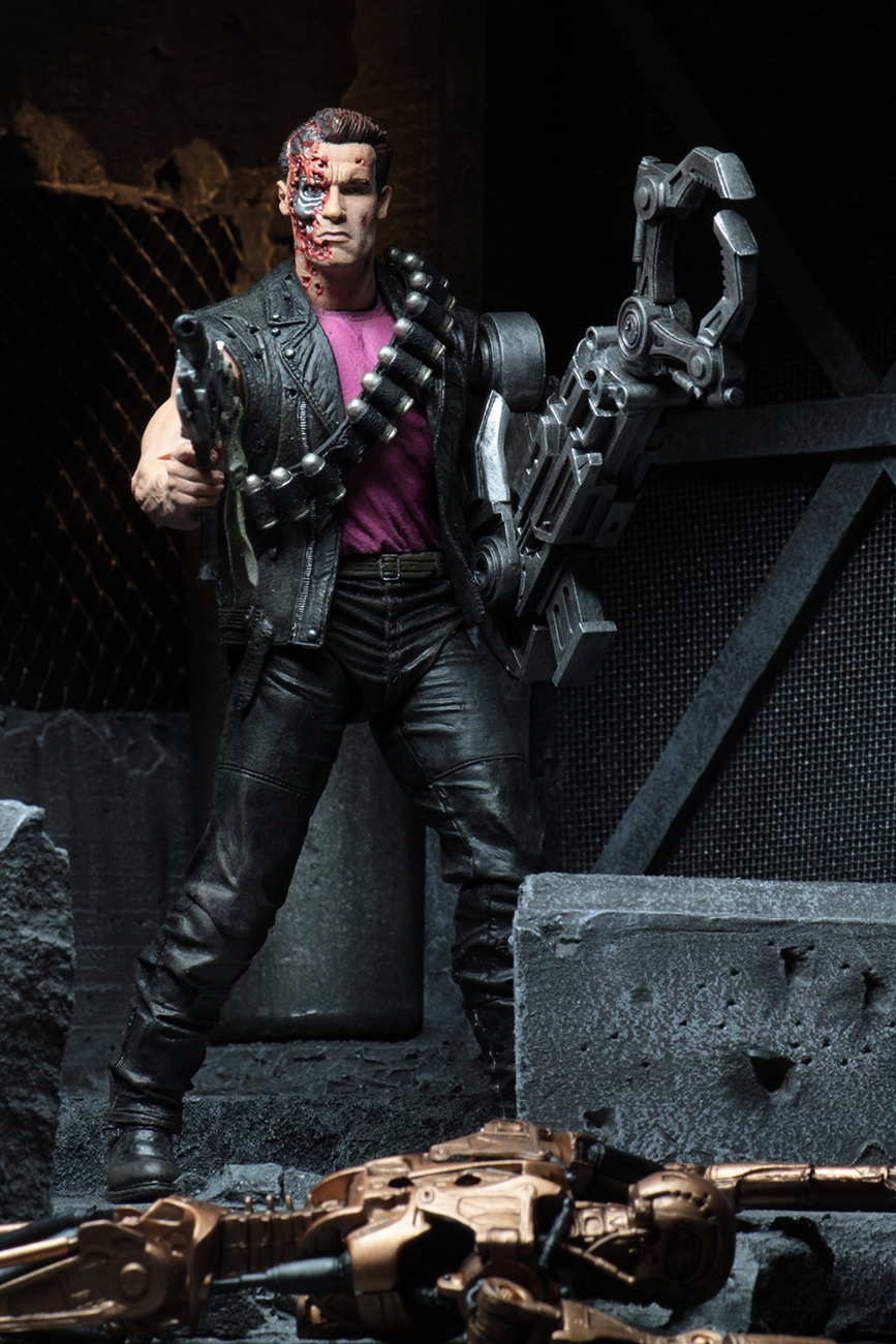 Terminator: Power Arm T-800- 7" Kenner Tribute Action Figure image