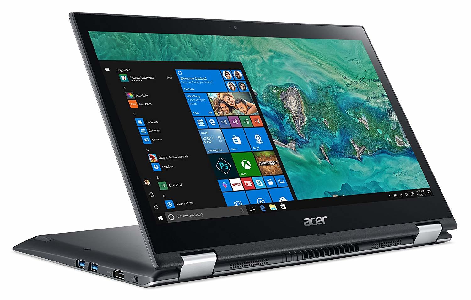 Acer Spin 3 14" i5 4GB RAM 128GB SSD Touch Flip image