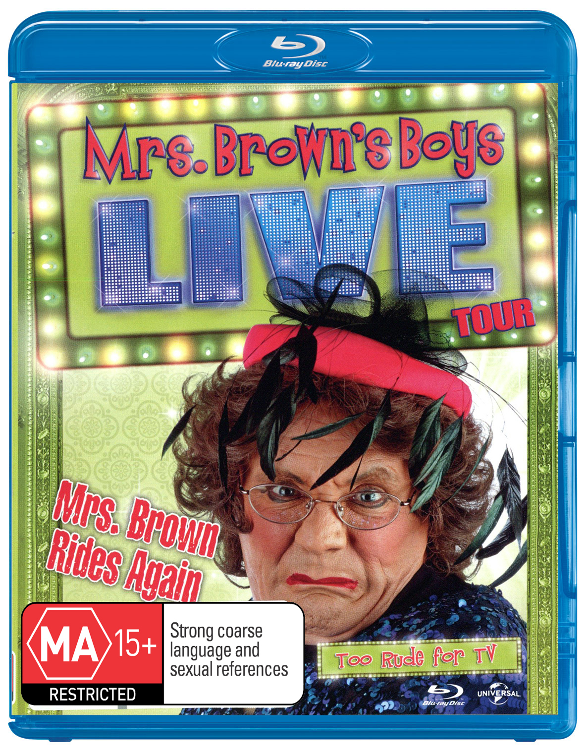 Mrs Browns' Boys Live: Mrs Brown Rides Again on Blu-ray image