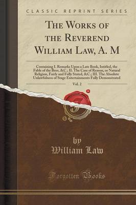 The Works of the Reverend William Law, A. M, Vol. 2 by William Law image