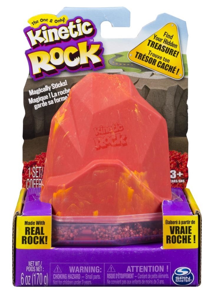 Kinetic Sand: Kinetic Rock Pack – Red