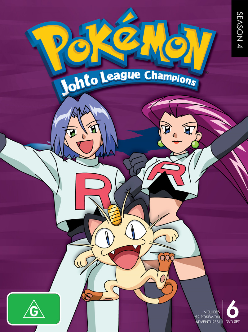 Pokemon - Season 4: Johto League Champions on DVD