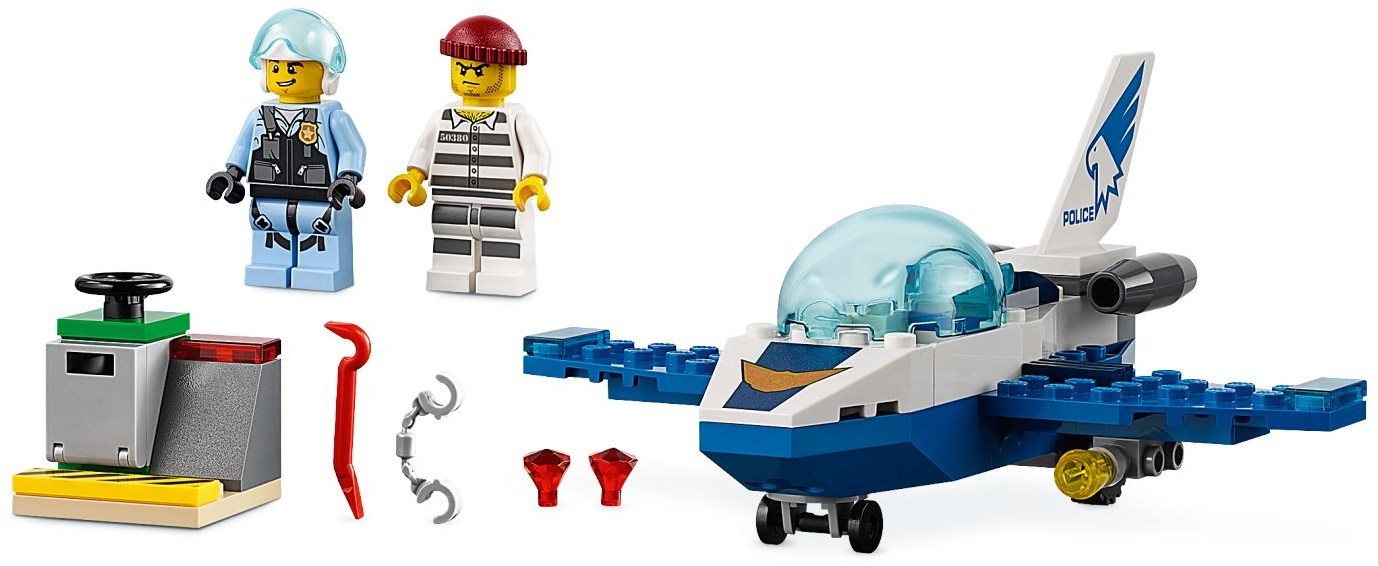 LEGO City - Sky Police Jet Patrol (60206) image