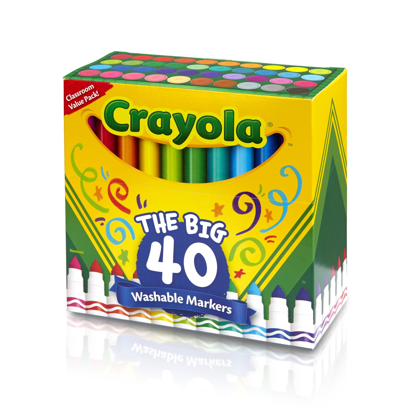 Buy Crayola SuperTips Markers (100 Pack) at Mighty Ape NZ