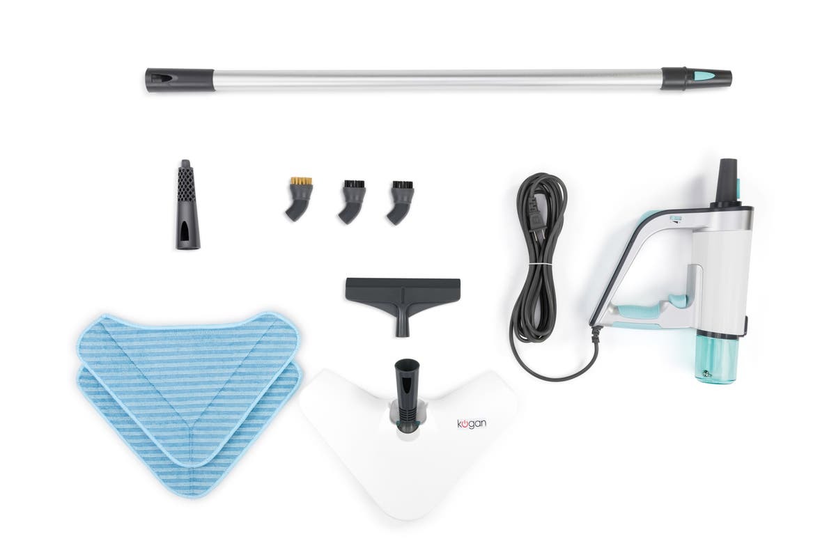 Kogan: 5-in-1 Steam Mop Stick