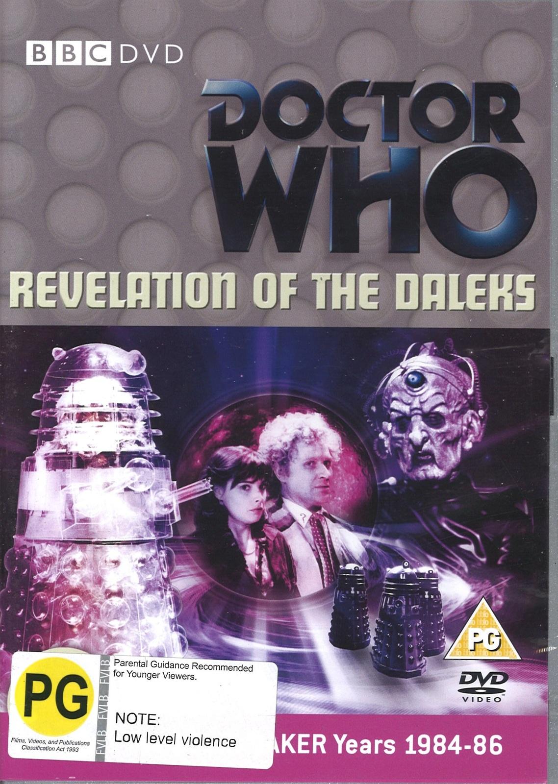 Doctor Who: Revelation of the Daleks on DVD image
