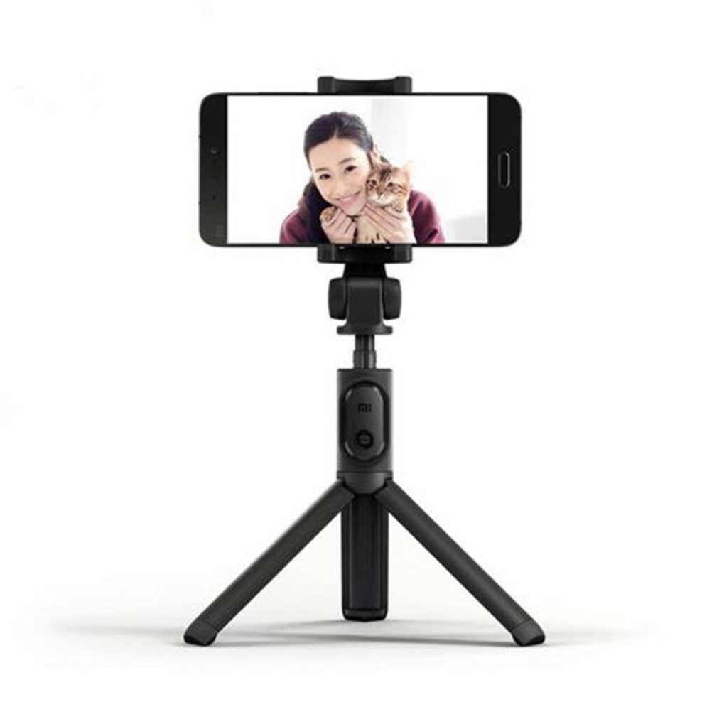 Xiaomi Mi Tripod Bluetooth Selfie Stick with Bluetooth Shutter Remote - Black image