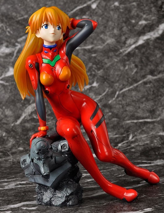 Evangelion: 1/6 Asuka Langley Shikinami -Plug Suit ver.- :RE PVC Figure image