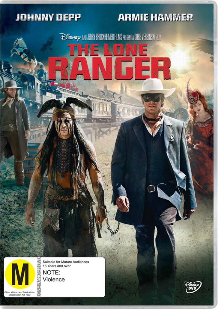 The Lone Ranger on DVD image