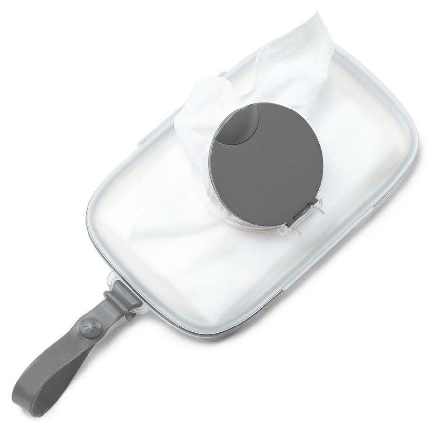 Skip Hop: Grab & Go Snug Seal Wipes Case - Grey