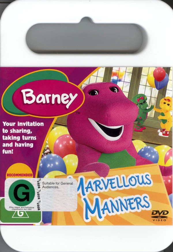 Barney - Marvellous Manners on DVD