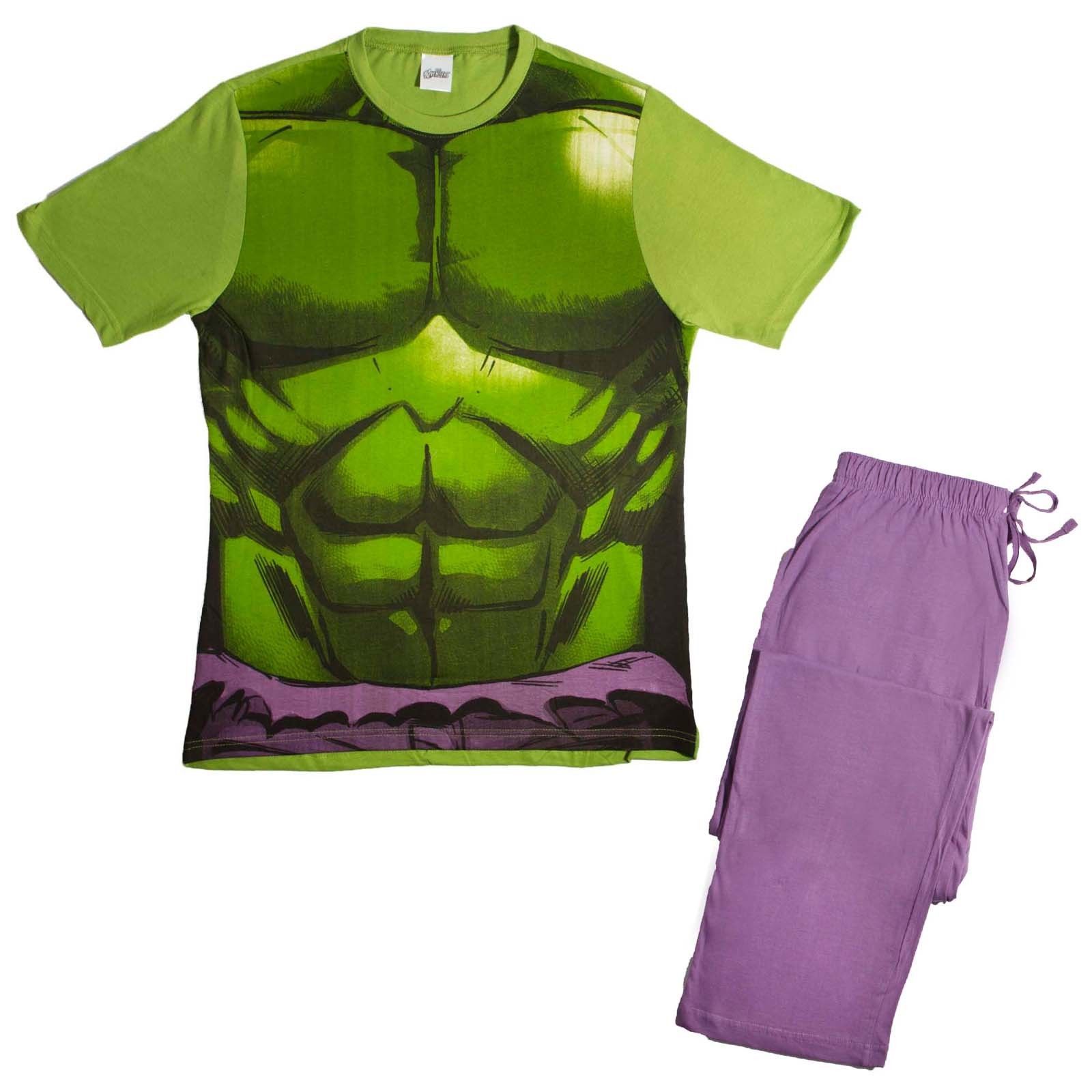 Incredible Hulk Character Pyjama Set Men's at Mighty Ape NZ