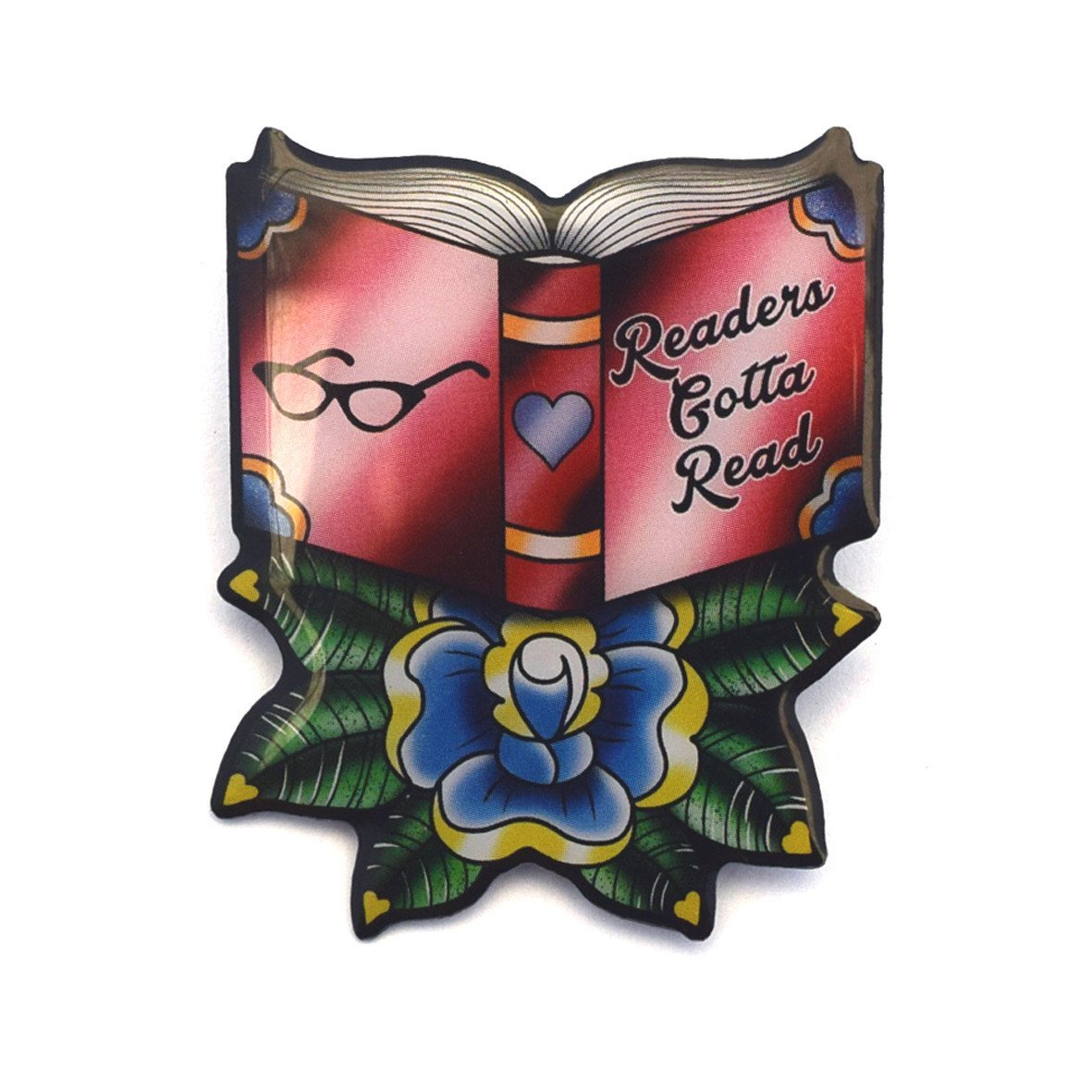 'Readers Gotta Read' Book Brooch image